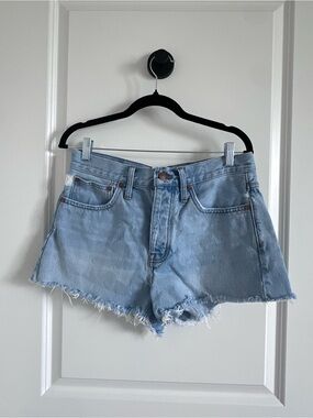 Madewell Light Wash relaxed denim Shorts